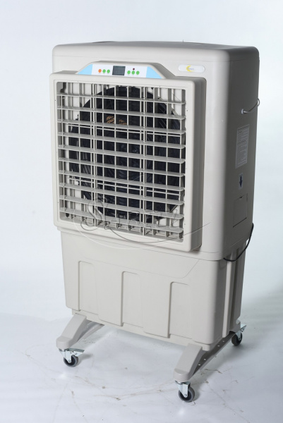 Охладитель-увлажнитель воздуха испарительный мобильный SABIEL MB70H, с автоподачей воды, гигростатом